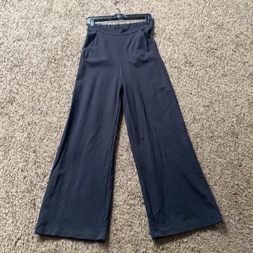 Banana Republic Wide Leg Black Pant